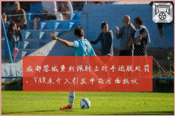 成都蓉城费利佩肘击对手逃脱处罚，VAR未介入引发申花方面抗议